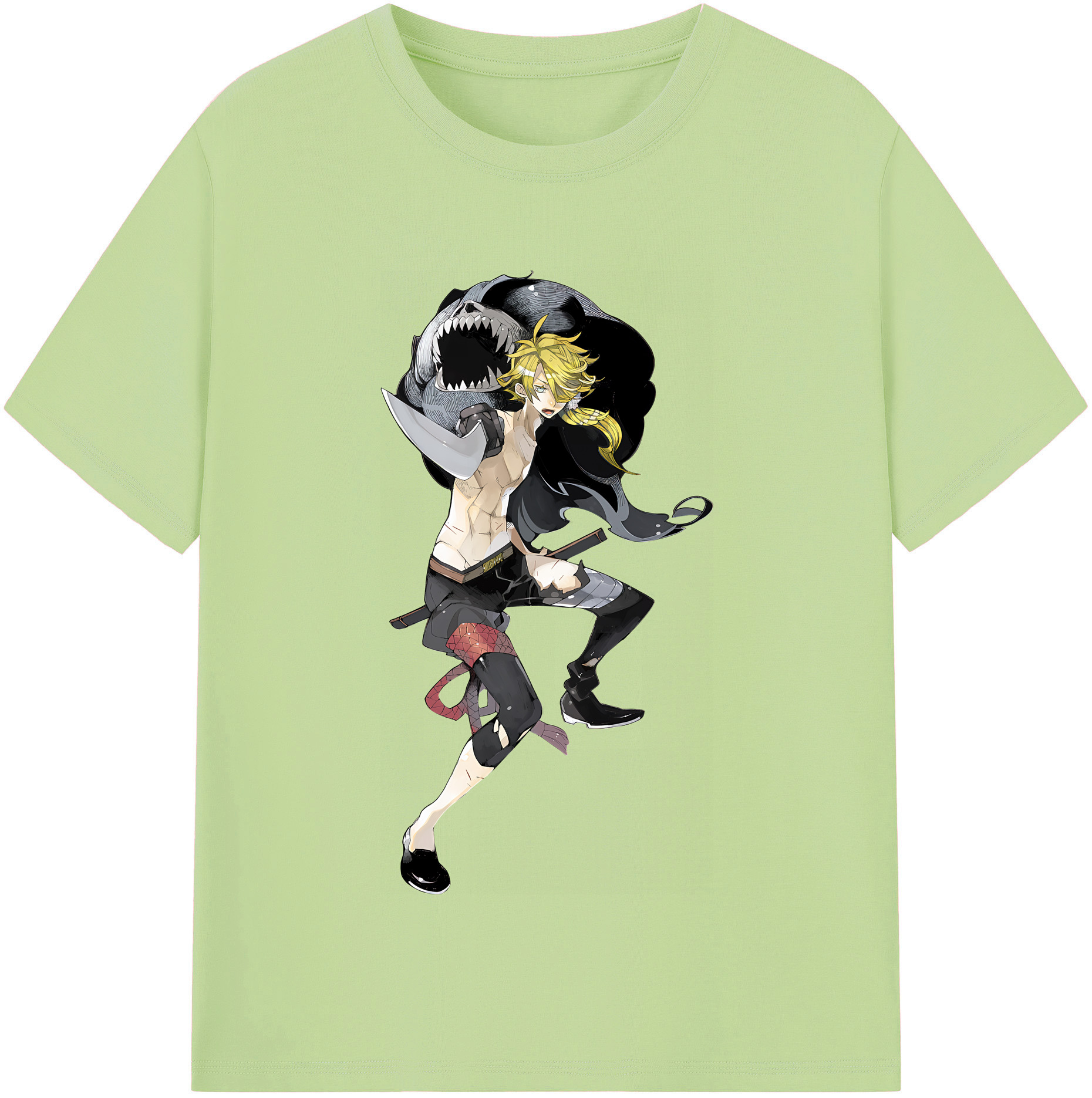 （画像用） 刀剣乱舞 Touken Ranbu 綿100％半袖Tシャツ（フロントプリント）